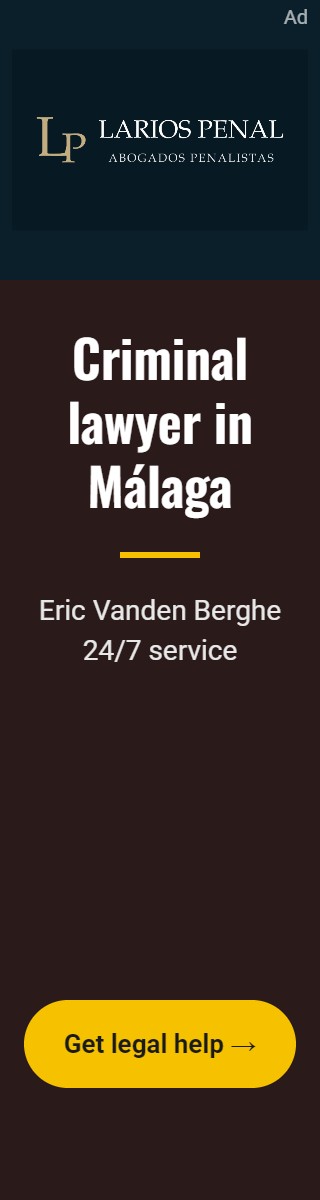 Larios Penal – Criminal lawyer in Málaga