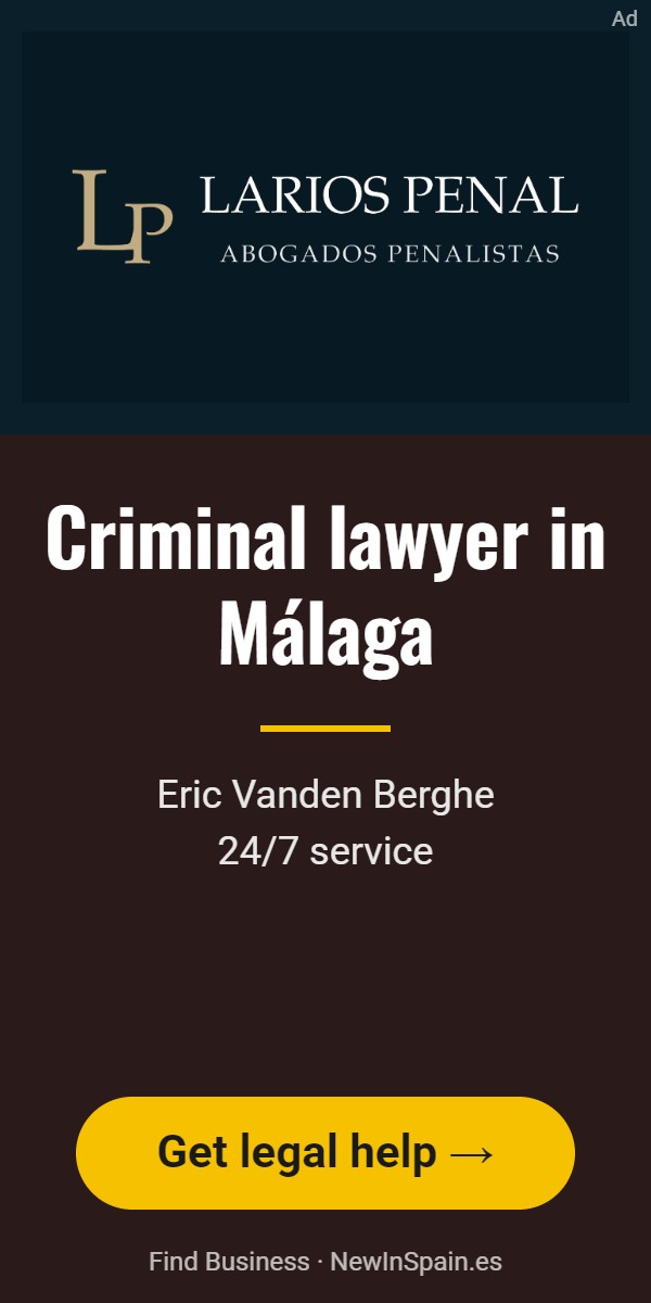 Larios Penal – Criminal lawyer in Málaga