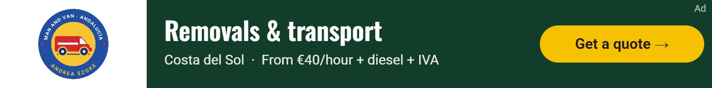 Man & Van – Removals & transport